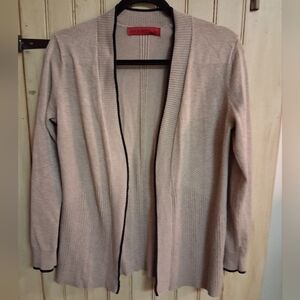Love Scarlett Tan Open Front Cardigan, Womens Size Small